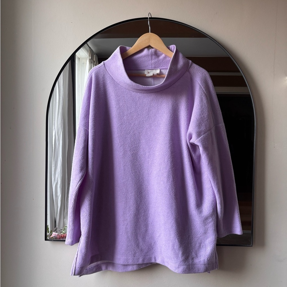 By Anthropologie | oversized slouchy ottoman tunic | size large - Picture 3 of 6